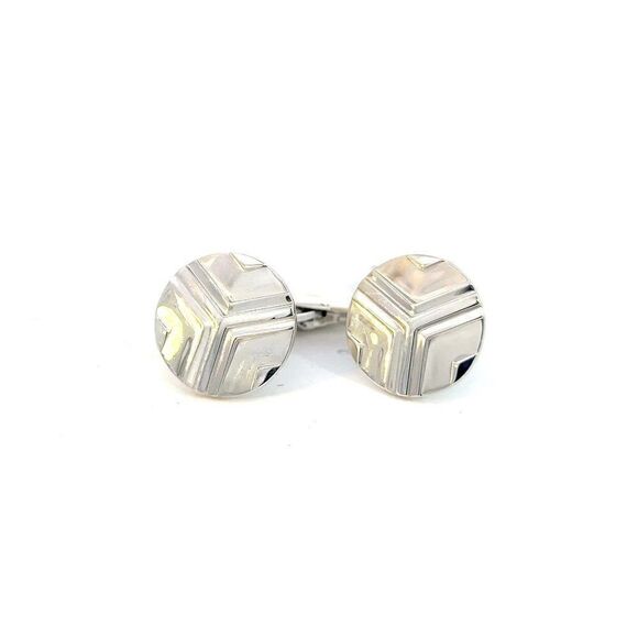 Georg Jensen Estate Cufflinks Sterling Silver GJ23 - Picture 1 of 5